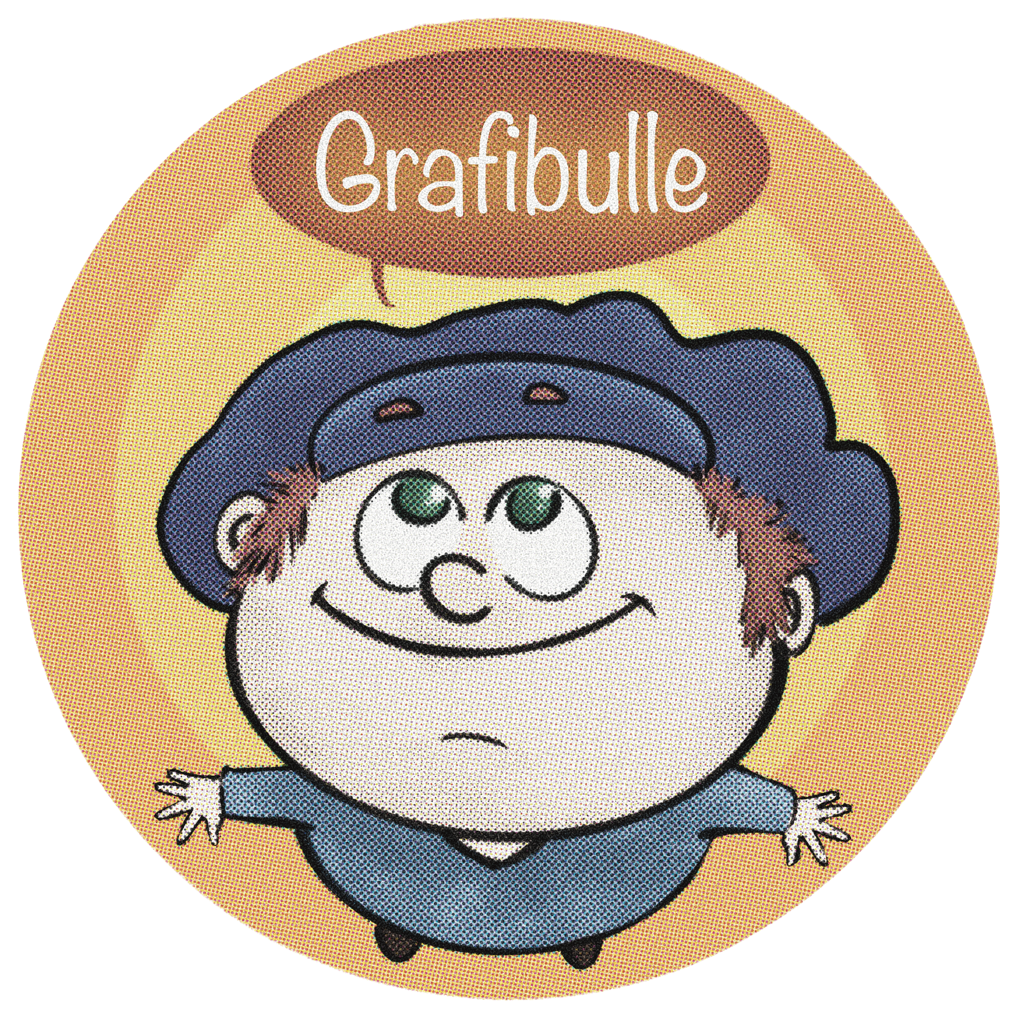 Grafibullez vous la vie avec un peu de fun ! #cartoon #personnage #carac #dessin # rétro #style #humour #looney #tunes #peyrine #grafibulle #cadeau #present #joie #heureux #mignon #cute