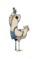 Mouette pas nette
